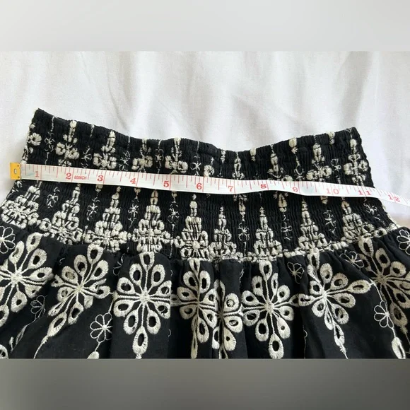 Embroidered Ruffle Mini Skirt - Picture 5 of 6
